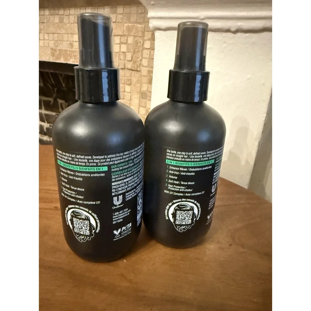 2-Tresemme One Step Wave 5in1 Defining Mist For Wavy Hair 8oz Volume Beachy Look